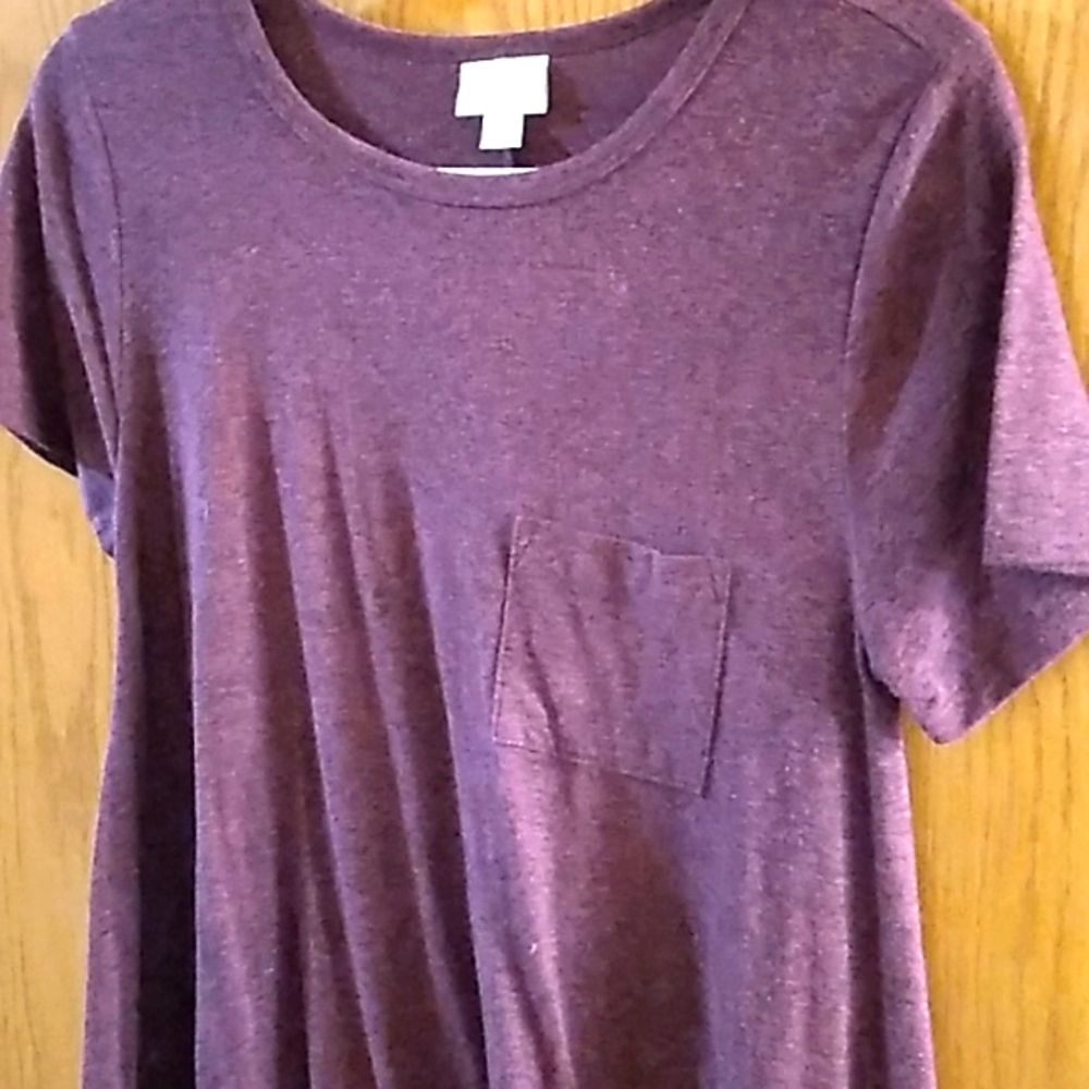 LuLaRoe heathered Carly dress